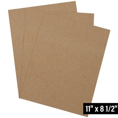 8.5 x 11 Chipboard Pad, Kraft, 750/Carton (BSCPHD8511)