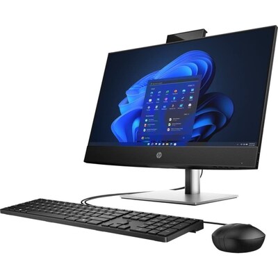 HP ProOne 440 G9 23.8 All in One Desktop Computer, Intel Core i5-12500, 8GB RAM, 256GB SSD, Windows