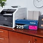 Brother TN-225 Magenta High Yield Toner Cartridge, Print Up to 2,200 Pages (TN225M)