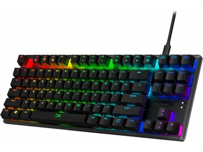 HyperX Alloy Origins Core Gaming Mechanical Keyboard, Black (4P5P3AA#ABA)