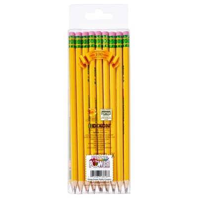 Ticonderoga The Worlds Best Pencil Pre-Sharpened Wooden Pencil, 2.2mm, #2 Soft Lead, 18/Pack (13818