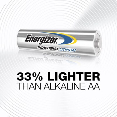 Energizer Industrial AA Lithium Batteries, 24/Box (LN91)