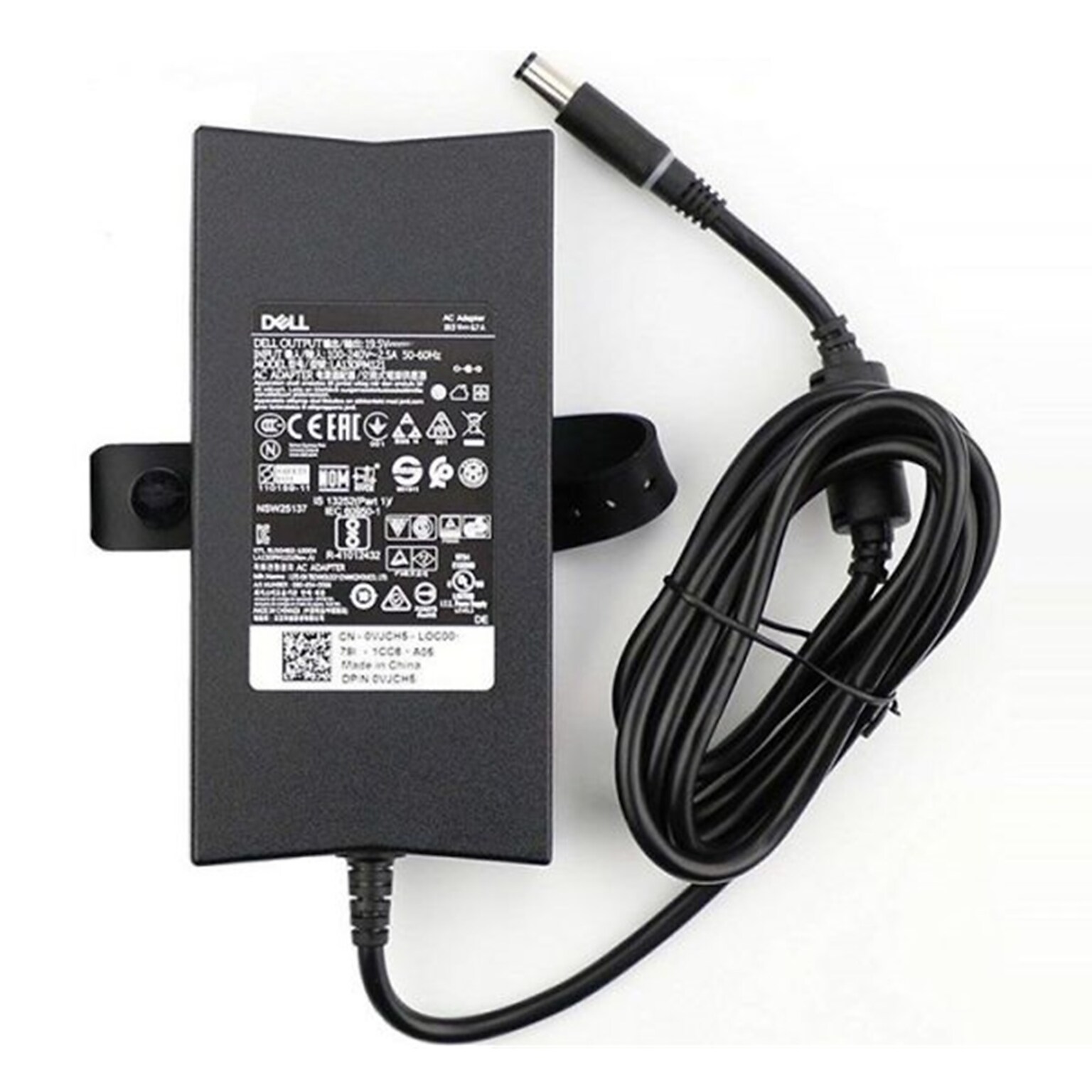 Dell 130W AC Adapter for Dell Laptop, Black (9Y819)