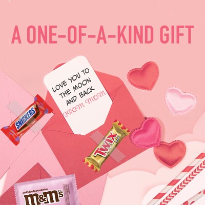 Mars Valentine's Exchange Fun Size Assorted Chocolates, 25/Bag (MMM60567)
