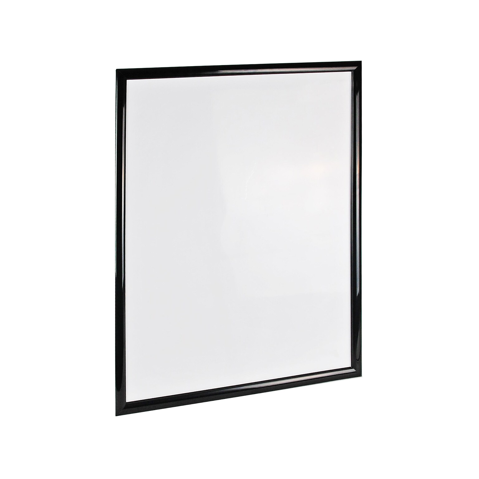 Azar Sign Holder, 24 x 36, Wall Mounted, Black Plastic (300344-BLK)