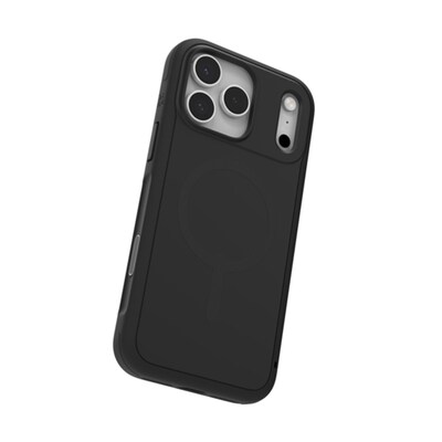 ZAGG Sedona Snap MagSafe Phone Case for iPhone 17 Pro Max, Shock Absorbing, Flood Black (702319095)