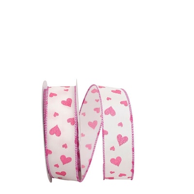 JAM Paper Shocking Pink Ribbon, Pink (52640340636)