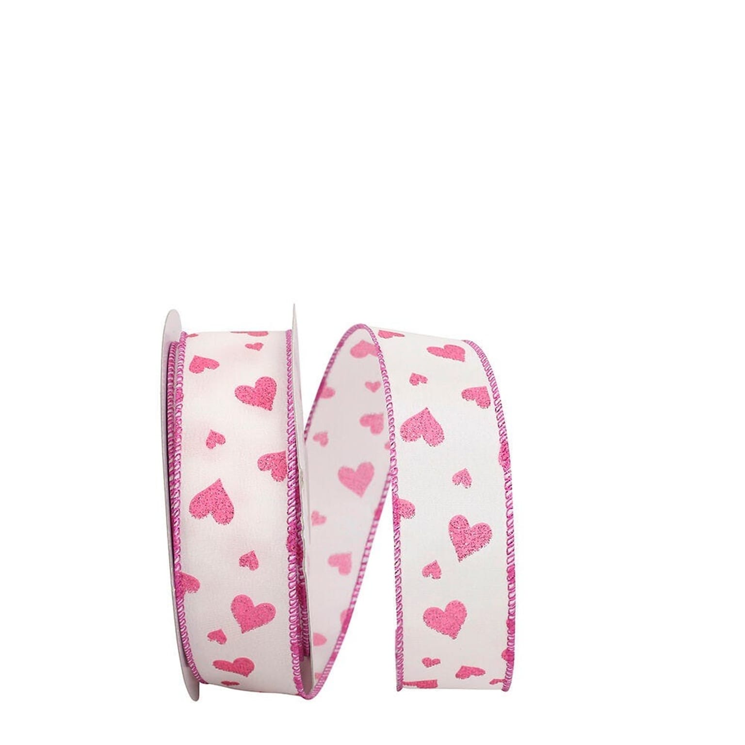 JAM Paper Shocking Pink Ribbon, Pink (52640340636)