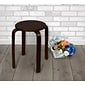 Niche Mia Bentwood Stool, Mocha Walnut (2010MWMW)