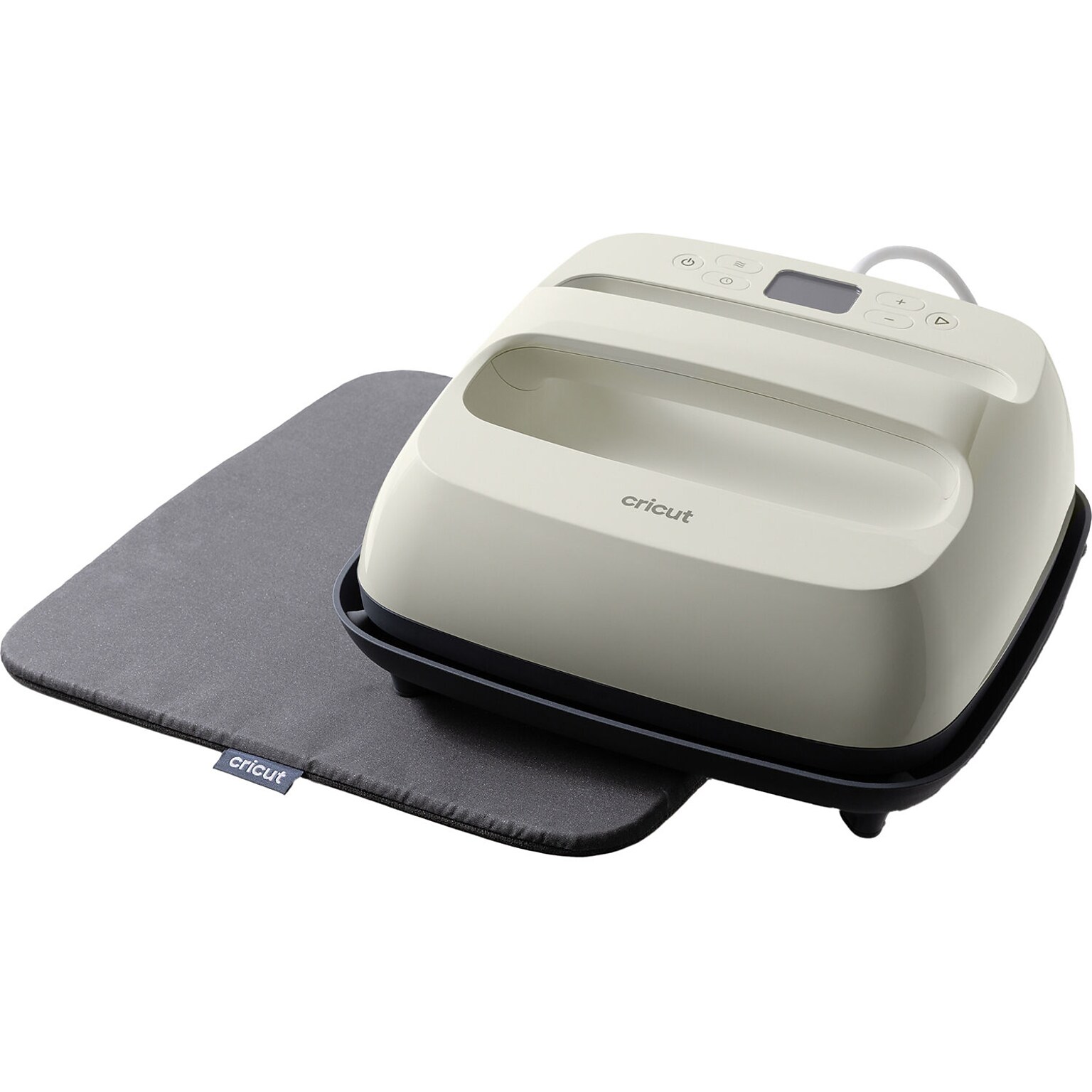 Cricut Die Cutting Handheld Heat Press with EasyPress Mat Bundle, Taupe (2012465)