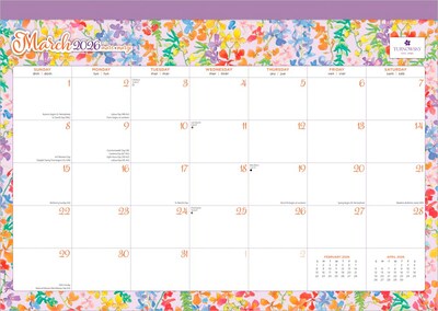 2026 BrownTrout House of Turnowsky 17 x 12 Monthly Desk Pad Calendar (9798330701735)