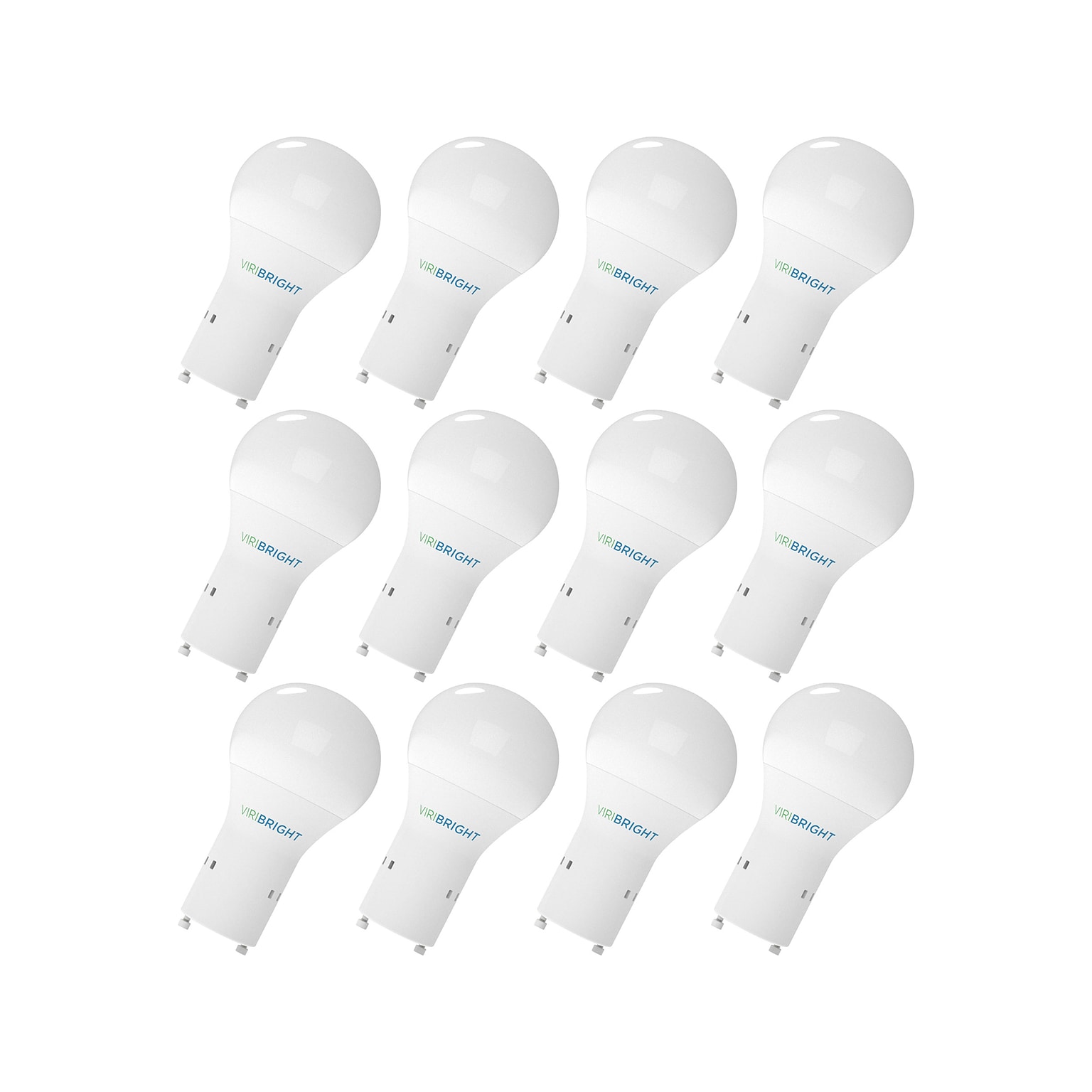 Viribright 9-Watt Daylight LED General-Purpose Bulb, Dozen (640337ES-12)