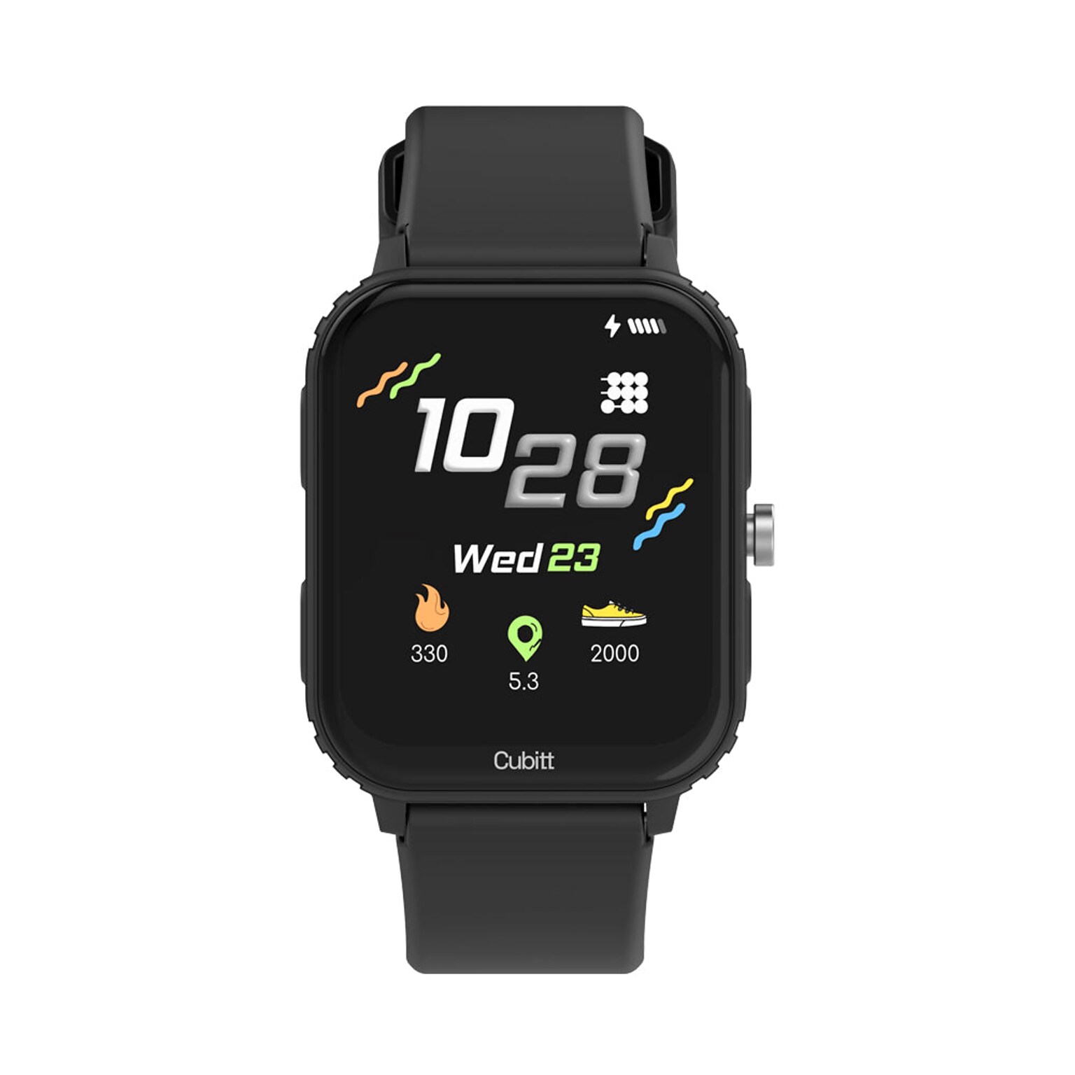 Cubitt Jr. Teens Smart Watch, Obsidian Black (CTTN-1)