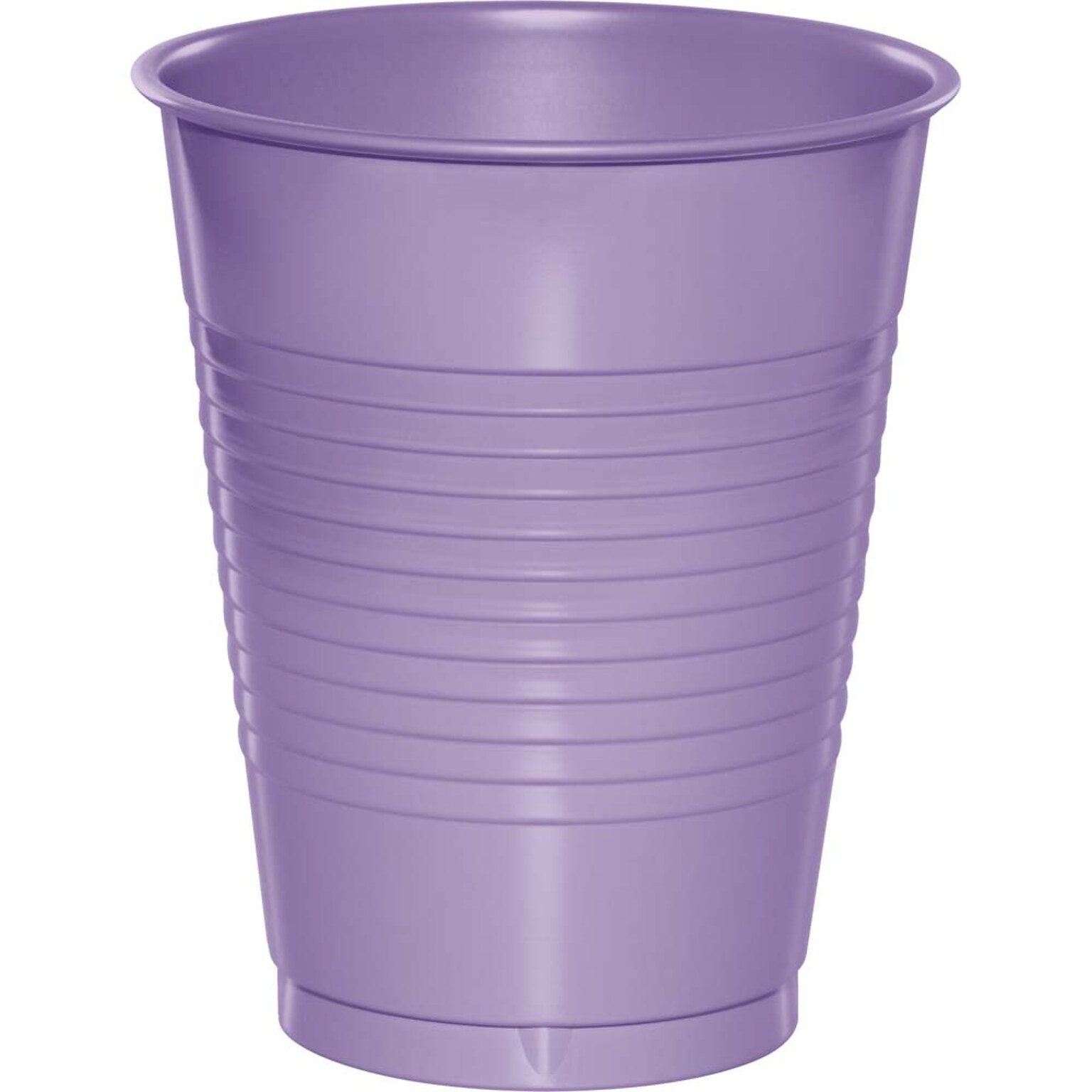 Creative Converting Touch of Color Plastic Cups, Luscious Lavender Ppurple, 240/Carton (28193081)