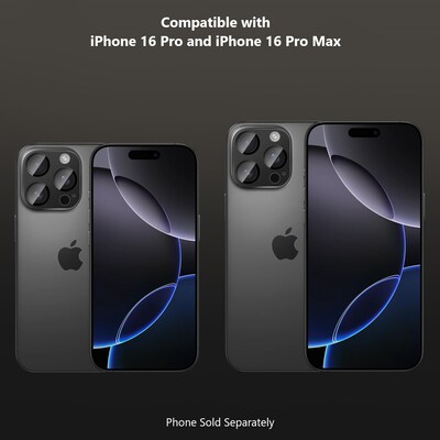 SaharaCase Glass Lens Protector for iPhone 16 Pro (ZD00161)