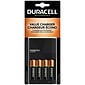 Duracell Ion Speed AA NiMH Battery with Charger, 4/Pack (CEF14)