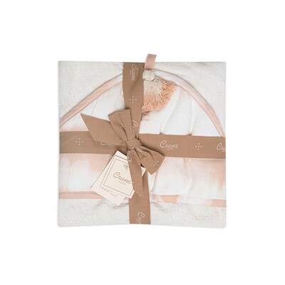 Crane Baby Parker Pink Hooded Towel (BC-100HT)