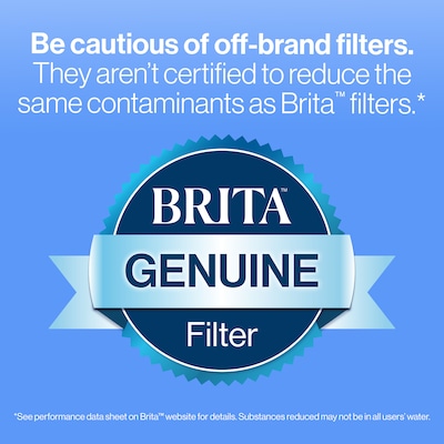 Brita Replacement Water Filter for Pitchers, 3/Pack (35503)