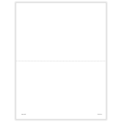 ComplyRight 2024 1095-B Tax Form, 1-Part, 2-Up, 500/Pack (1095BCBLK500)