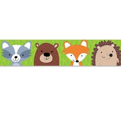 Creative Teaching Press Woodland Animals EZ Border, 48 Feet/Pack, 3 Packs (CTP10522-3)