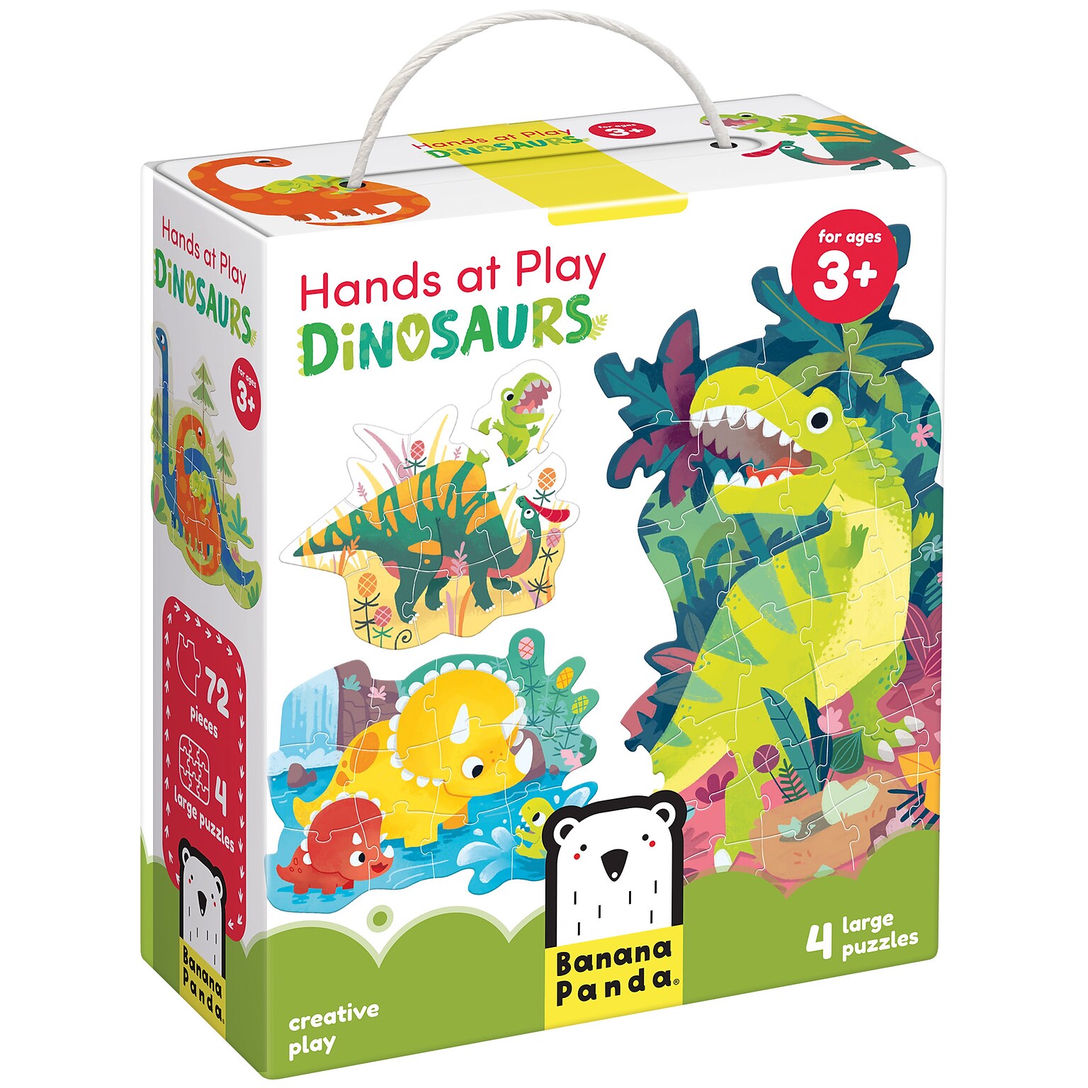 Banana Panda Hands at Play Dinosaurs, Age 3+ (BPN49167)