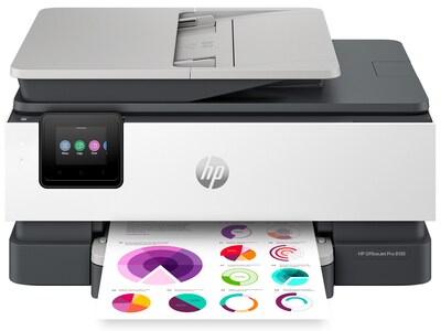HP OfficeJet Pro 8135 Wireless Color All-In-One Printer, Scan, Copy, Fax, 3 Months Free Instant Ink, AI Enabled (C2VK1A)