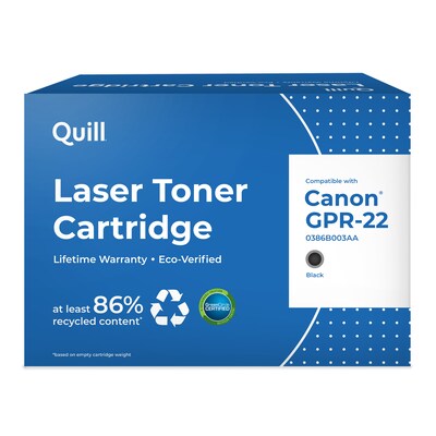 Quill Brand Remanufactured Canon® E40 (1491A002CA) Black Laser Toner Cartridge (100% Satisfaction Guaranteed)