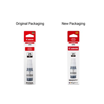 Canon GI-25 Black High Yield Ink Cartridge Refill (6280C001)