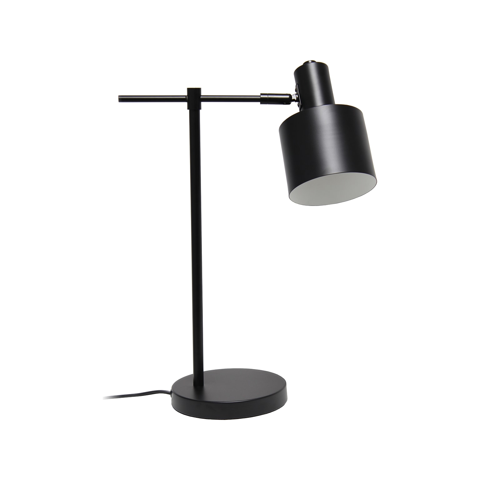 Lalia Home Studio Loft Table Lamp, Matte Black (LHT-4001-BK)