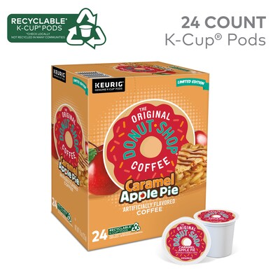 The Original Donut Shop Caramel Apple Pie Coffee Keurig® K-Cup® Pods, Light Roast, 24/Carton (5000355500)