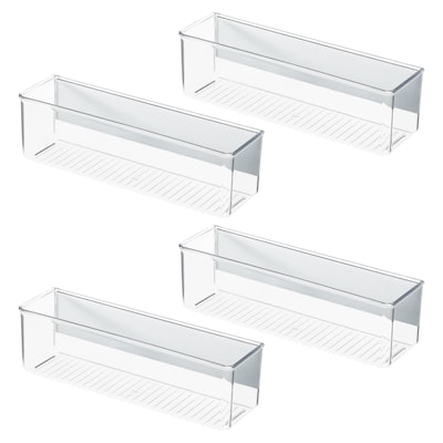 iDesign Magnetic Organizer Bins for Laundry Room - Holds Stain Removers, Dryer Sheets, and Detergent Pods