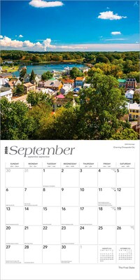 2026 BrownTrout The Free State Maryland Places 12" x 12" Monthly Wall Calendar (9798330705863)