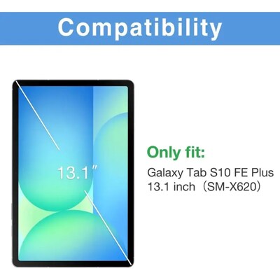 SaharaCase ZeroDamage Ultra Strong Scratch-Resistant Tempered Glass Screen Protector for Galaxy Tab S10 FE+ (ZD-T00072)
