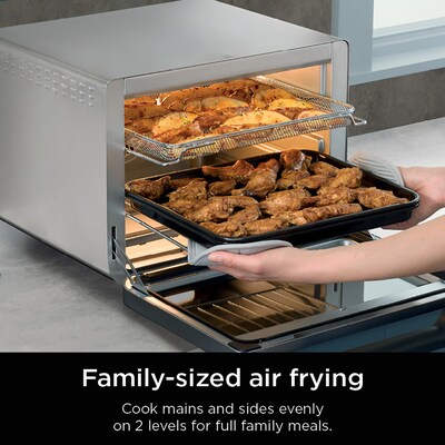 Ninja Prestige Smart XL Air Fryer & Countertop Oven, Silver (DT551)