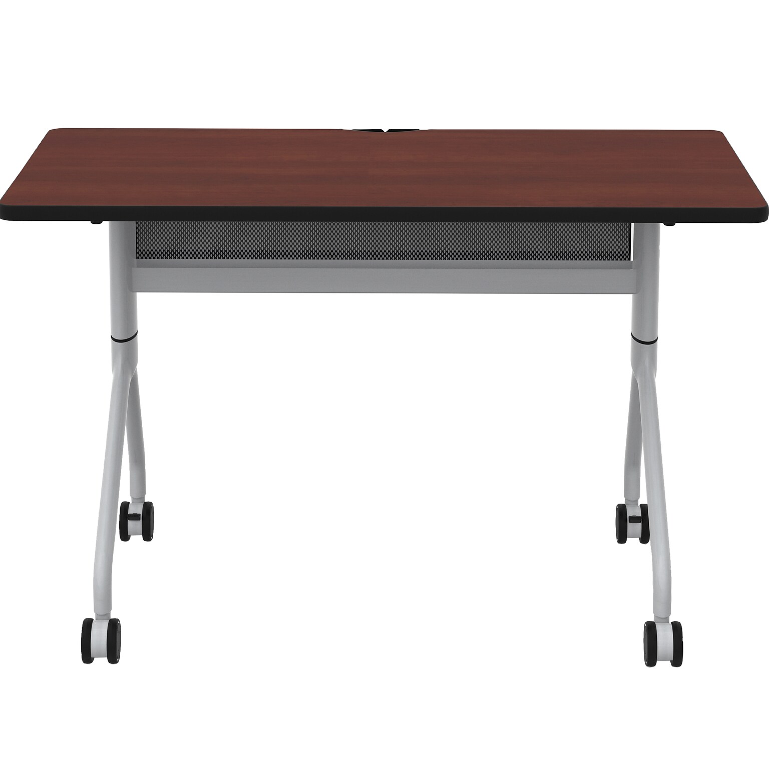 Safco Rumba Training Room Table, 24 x 48, Biltmore Cherry (RBA4824FLSLBMCH)