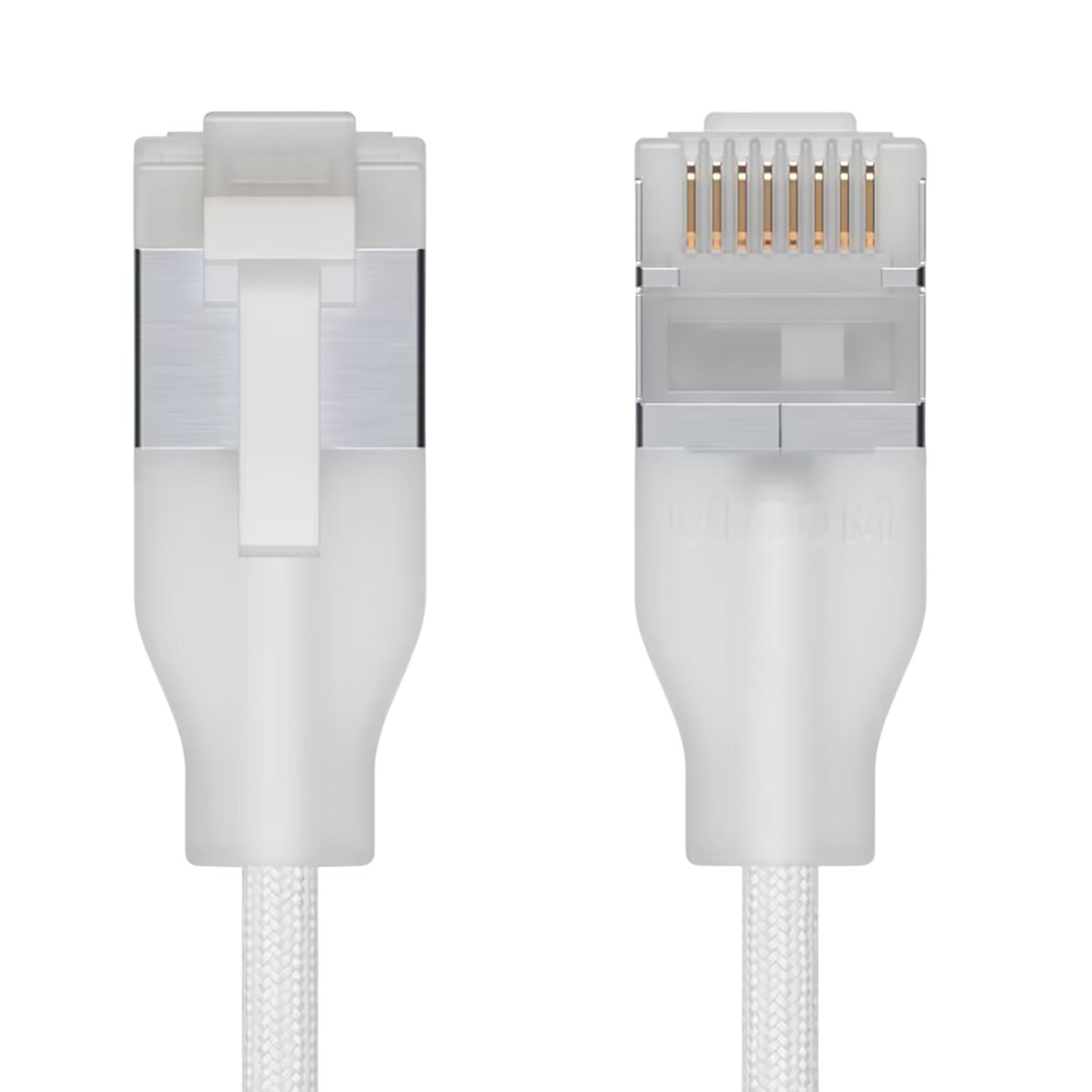 Ubiquiti Premium 39.37 ft CAT6A Ethernet Cable, 26 AWG, White (UACC-CABLE-PATCH-EL-C6A-1)