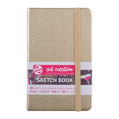 Talens Art Creation 3.5 x 5.5 Sketch Book, 80 Sheets/Book, 5/Bundle (TLN9314141M-5)