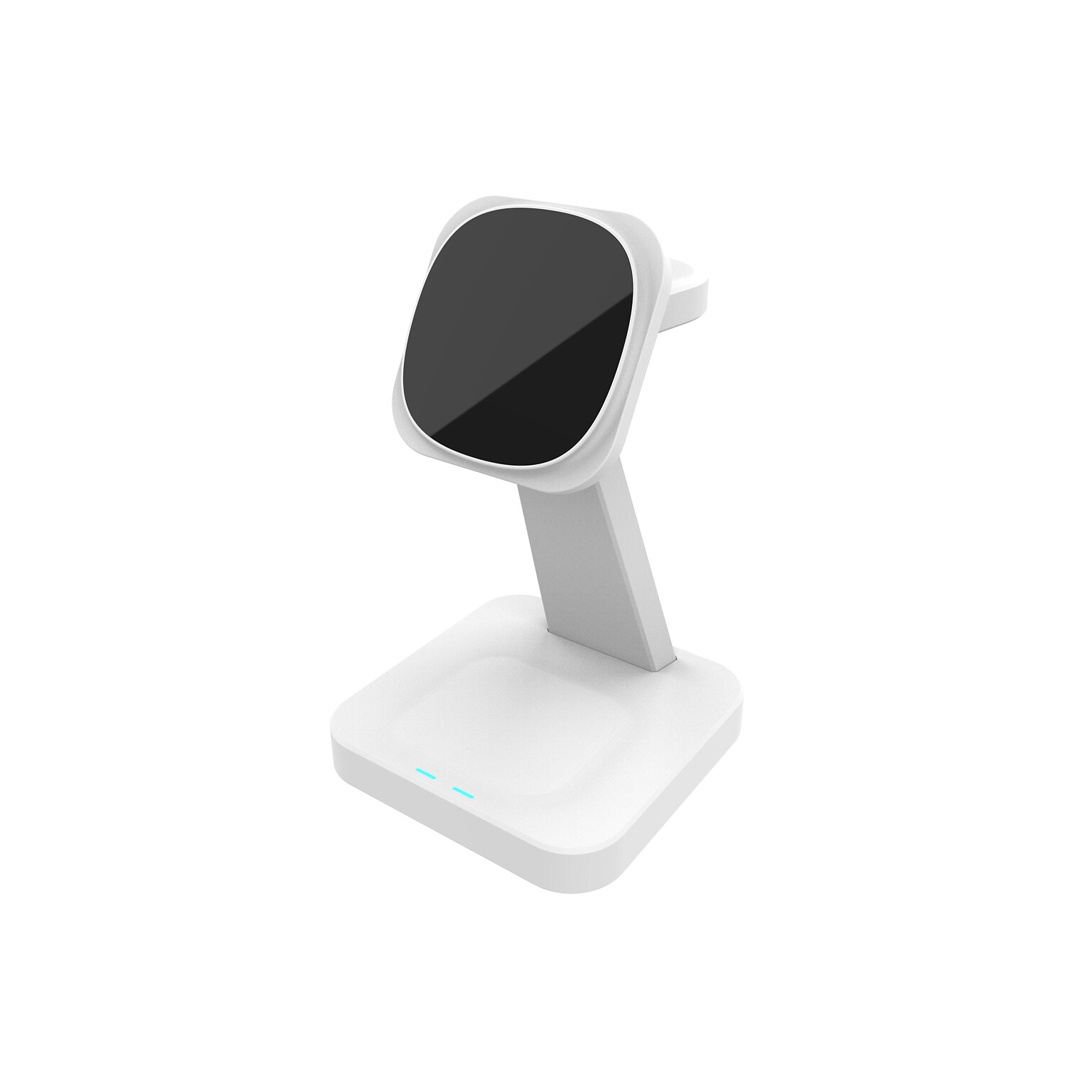 LAX White Vertical MagSafe 3in1 Charging Stand, White (MG3IN1STW)