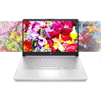 HP 14-dq6014dx 14" Laptop, Intel Core N150, 4GB RAM, 128GB SSD, Windows 11 Home in S Mode (B87SQUA#ABA)