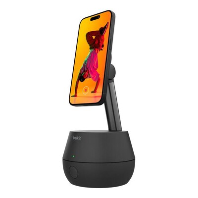 Belkin Auto-Tracking Stand Pro with Dock Kit, Black (MMA008DQ05BK)
