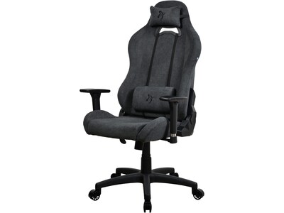 Arozzi Torretta 2023 Edition Fabric Ergonomic Rocker Gaming Chair, Dark Gray (TORRETTA-SFB-DG2)