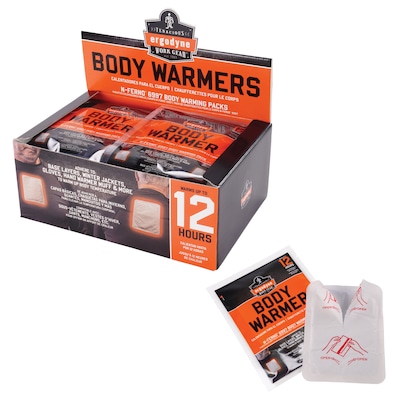 N-Ferno 6997 Adhesive Body Warmers, 3in x 5in, 40/Box (16997)