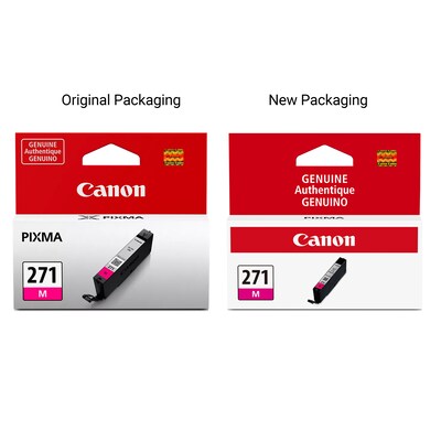 Canon 271 Magenta Standard Yield Ink Cartridge (0392C001)
