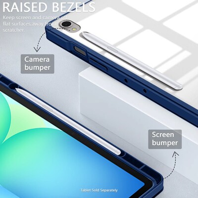 SaharaCase Venture Series TPU 13.1" Folio Case for Galaxy Tab S10 FE+, Night Sky Blue (TB00470)