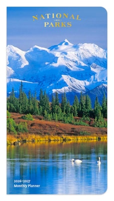 2026-2027 BrownTrout National Parks 3.5 x 6.5 Monthly Planner (9798330704798)