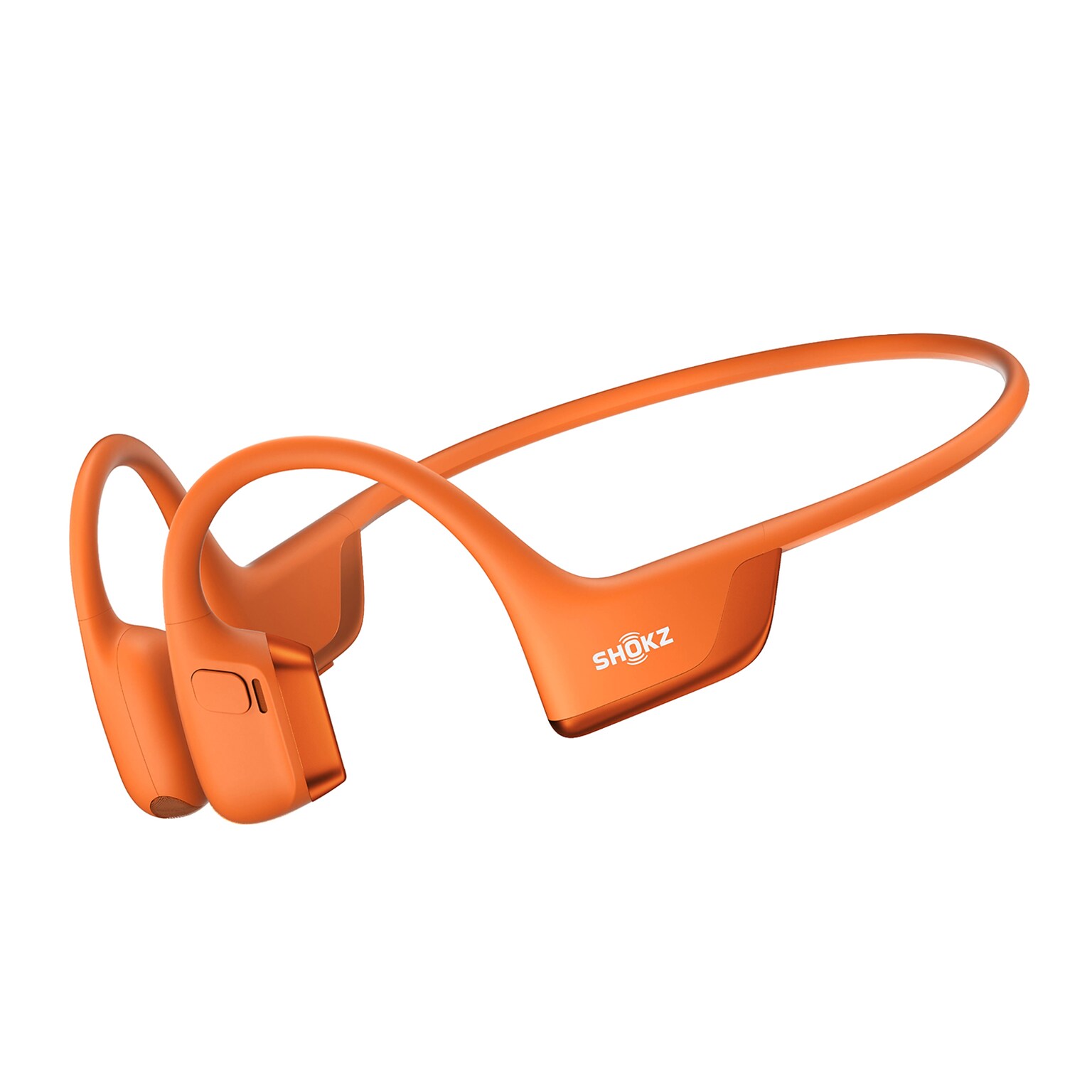 Shokz OpenRun Pro 2 Mini Wireless Bone-Conduction Open-Ear Sport Headphones, Bluetooth, Orange (S821-MN-OR-US)