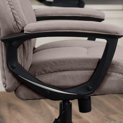 Serta Hannah II Fabric Executive Chair, Gray (43672D)