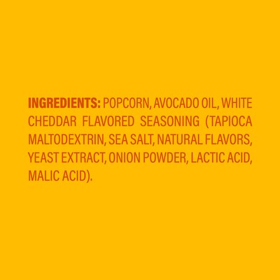 Poptime Avo White Cheddar Popcorn, 1 oz., 24/Pack (220-02885)