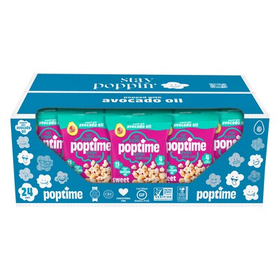 Poptime Avo Sweet & Salty Popcorn, 1.5 oz., 24/Pack (220-02884)