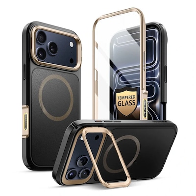 i-Blason Ares Flip Magsafe Rugged Case for iPhone 17 Pro Max, Shock Absorbing, Desert (iPhone2025Max-AreFlip-GSSP-Desert)